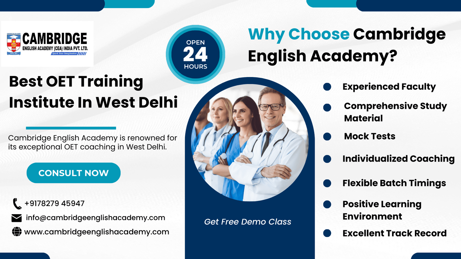 Best OET Training Institute in West Delhi