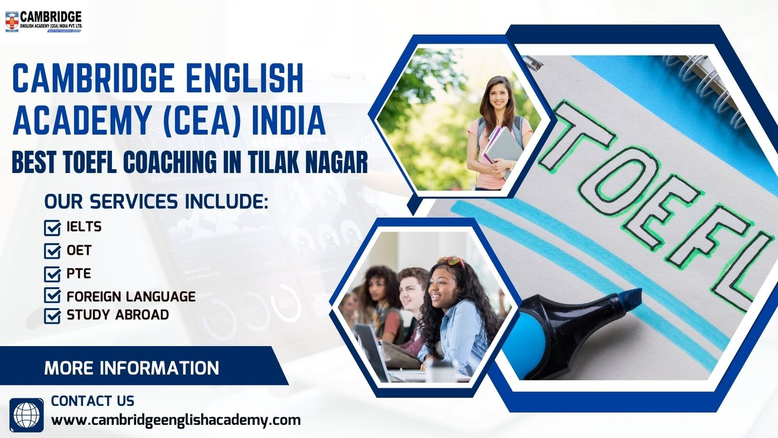 Best TOEFL Coaching Institute In Tilak Nagar