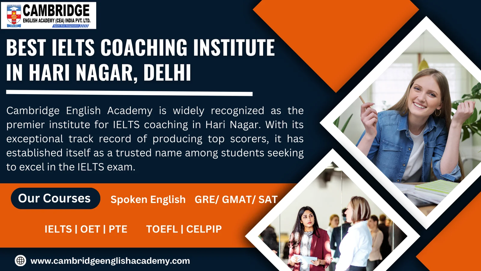 Best IELTS Training Institute in Hari Nagar With Fees