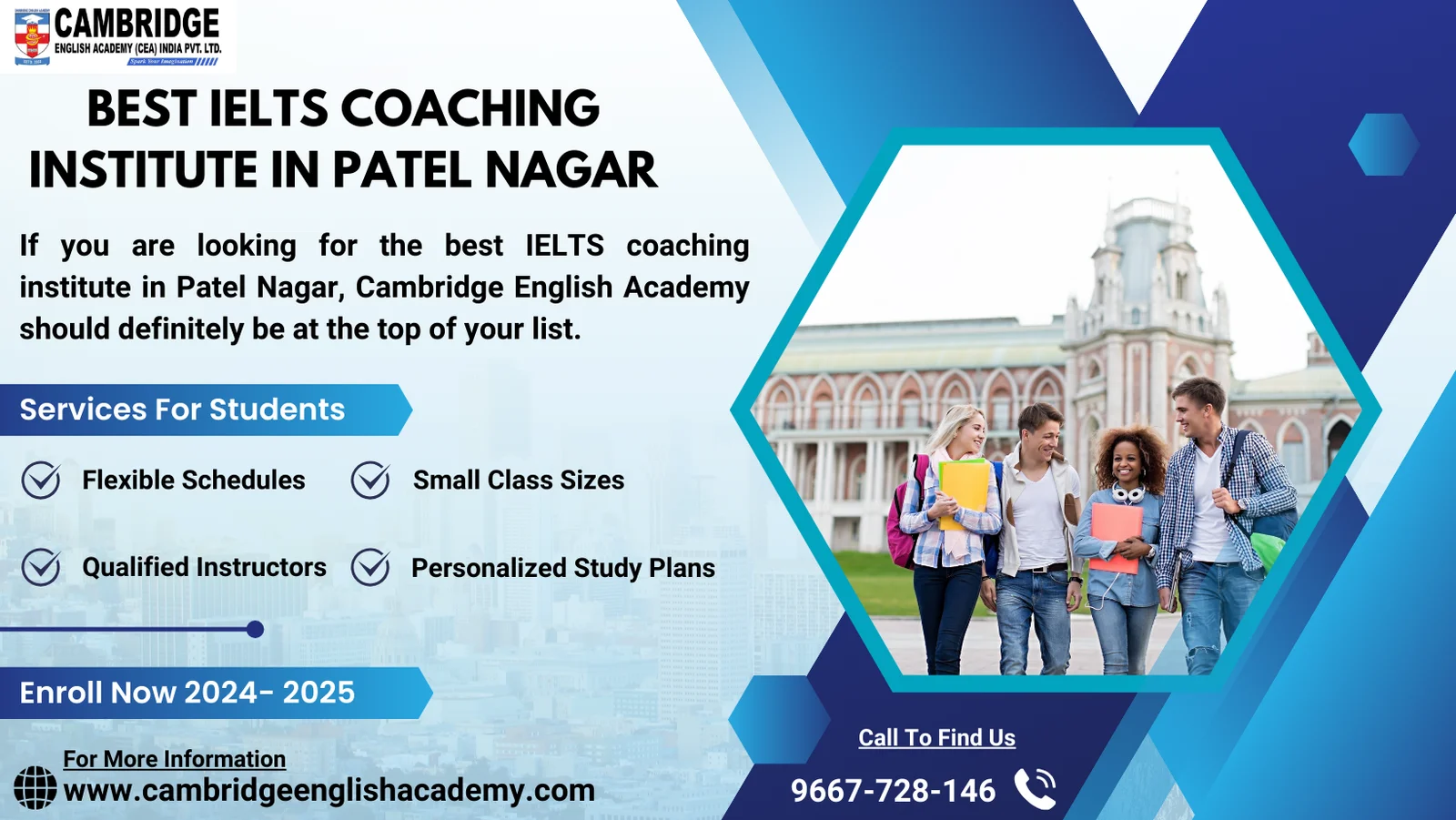 Best IELTS Coaching Institute in Patel Nagar 