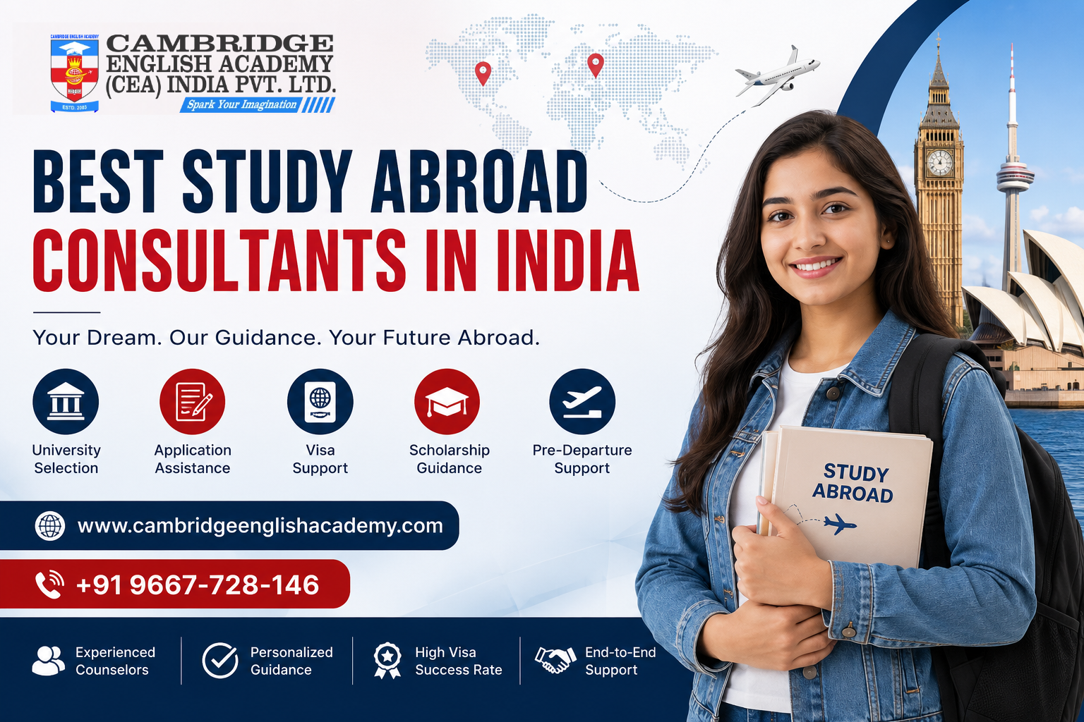 Top 10 Best Study Abroad Consultants in India for 2026