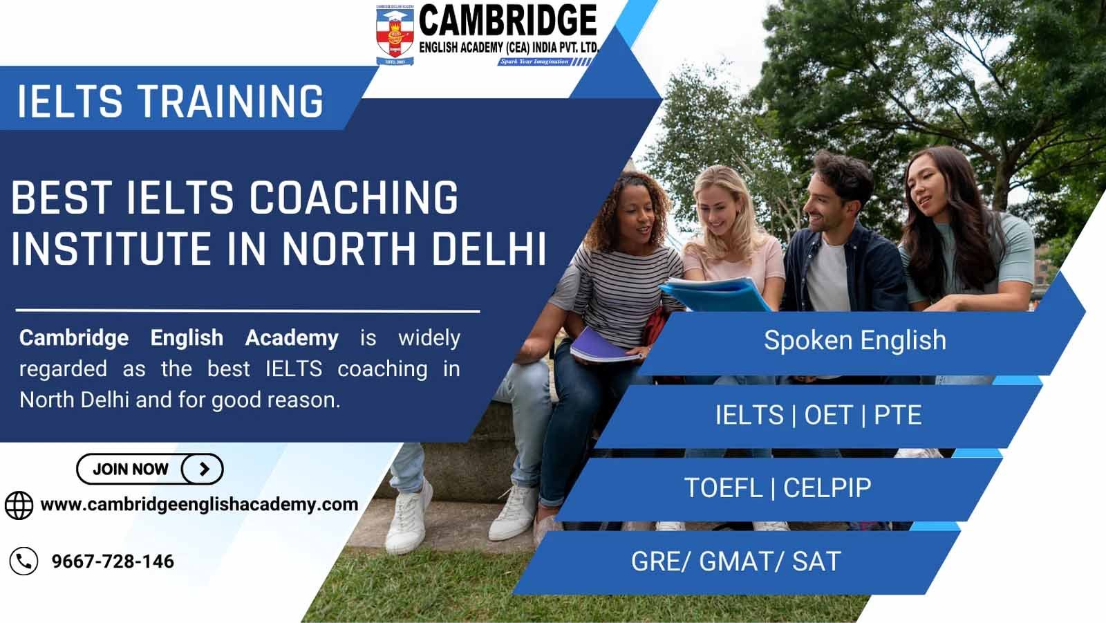 Best IELTS Coaching Institute in North Delhi
