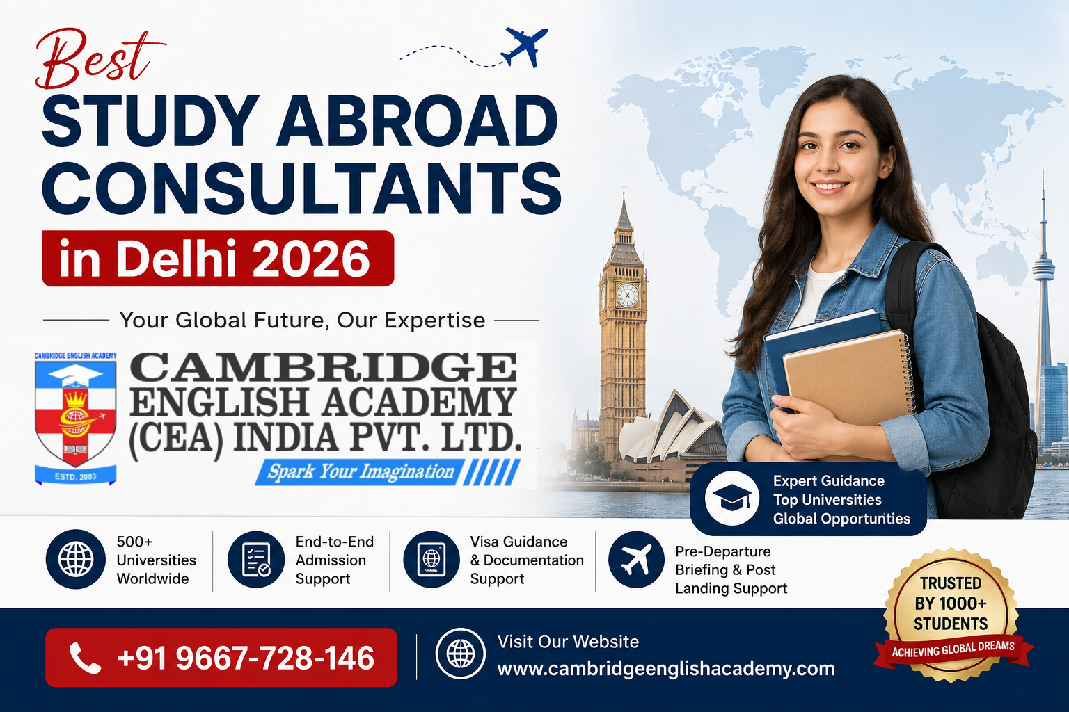 Best Study Abroad Consultants in Delhi